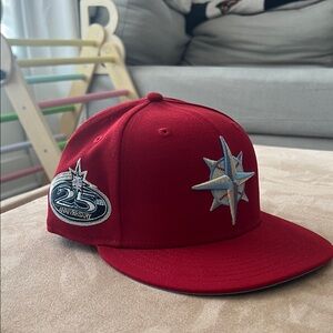 New Era Red 25th Anniversary Hat